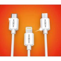 USB cable MOXOM Lightning (CC-50) 30cm белый