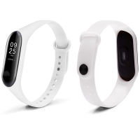 Ремешок для Mi Band 5/6 COLORS белый