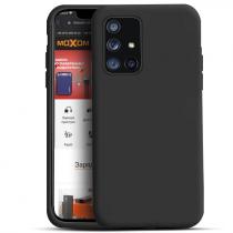 Силиконовый чехол SOFT Silicone Case для Samsung M52 (без лого) (NP) черный