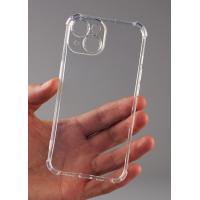 Силиконовый чехол WS SHOCKPROOF для iPhone 13 прозрачный
