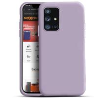 Силіконовий чохол SOFT Silicone Case для телефону Xiaomi Redmi Note 11 5G/Note 11T 5G/Poco M4 Pro 5G (без лого) фіалковий
