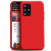Силиконовый чехол SOFT Silicone Case для Xiaomi Redmi Note 11 5G/Note 11T 5G/Poco M4 Pro 5G (без лого) красный