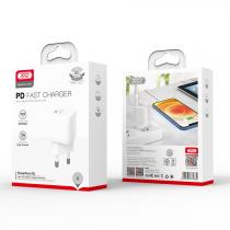 МЗП XO блок (1 PD / 20W Fast Charger) (CE01) білий