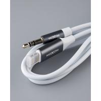 Аудіо кабель MOXOM (MX-AX21) Lightning to 3.5mm білий