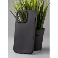 Силиконовый чехол Graphite для iPhone 13 Pro Max черный