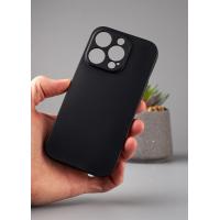 Силиконовый чехол Graphite для iPhone 13 Pro Max черный