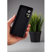 Силиконовый чехол Graphite для Xiaomi 12/12X/12S черный