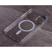 Силиконовый чехол MagSafe CLEAR для iPhone 11 прозрачный