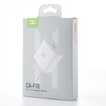 МЗП DC блок (1 PD / 20W Fast Charger) (CA-F19) білий