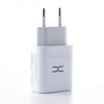 МЗП DC 2в1 блок (2 USB / 2.4A) + кабель (USB - Lightning) (CA-D24) білий