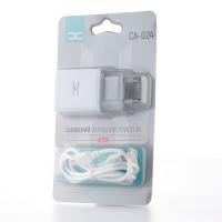 Мережевий зарядний пристрій DC 2в1 micro 2USB/2.4A (CA-D24) білий
