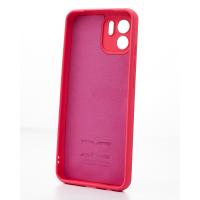 Силіконовий чохол SOFT Silicone Case для телефону Samsung A13 4G (ТРИЗУБ) малиновий