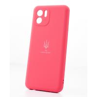 Силіконовий чохол SOFT Silicone Case для телефону Samsung A13 4G (ТРИЗУБ) малиновий
