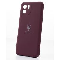 Силіконовий чохол SOFT Silicone Case для телефону Samsung A13 4G (ТРИЗУБ) бордовий
