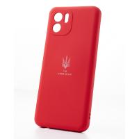 Силіконовий чохол SOFT Silicone Case для телефону Samsung A13 4G (ТРИЗУБ) червоний