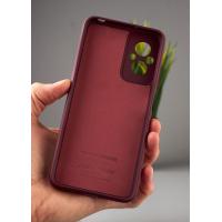 Силіконовий чохол Original pack SOFT для телефону Xiaomi Redmi 11 Prime/Poco M5 4G (ТРИЗУБ) бордовий