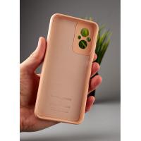 Силіконовий чохол Original pack SOFT для телефону Xiaomi Redmi 11 Prime/Poco M5 4G (ТРИЗУБ) пудра