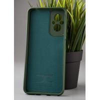 Силіконовий чохол Original pack SOFT для телефону Xiaomi Redmi 11 Prime/Poco M5 4G (ТРИЗУБ) темно-зелений