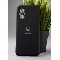Силіконовий чохол Original pack SOFT для телефону Xiaomi Redmi 11 Prime/Poco M5 4G (ТРИЗУБ) чорний
