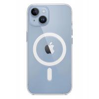 Силиконовый чехол MagSafe CLEAR для iPhone 14 Plus прозрачный