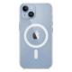 Силіконовий чохол MagSafe CLEAR для телефону iPhone 14 Plus прозорий