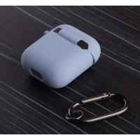 Чехол для Airpods 1/2 SOFT+Fiber голубой