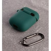 Чехол для Airpods 1/2 SOFT+Fiber зеленый
