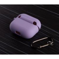 Чехол для Airpods 3 SOFT+Fiber серая лаванда