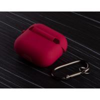 Чехол для Airpods Pro2 SOFT+Fiber красный