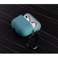 Чехол для Airpods Pro2 SOFT+Fiber бирюза