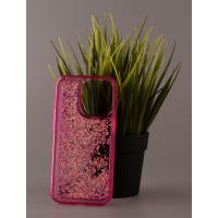 Силиконовый чехол AQUARIUM для iPhone 14 розовый