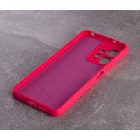 Силиконовый чехол SOFT Silicone Case для Xiaomi Redmi Note 12 4G (без лого) малиновый