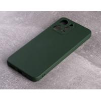 Силиконовый чехол SOFT Silicone Case для Xiaomi Redmi 12 (без лого) темно-зеленый