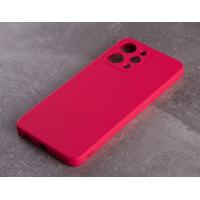 Силіконовий чохол SOFT Silicone Case для телефону Xiaomi Redmi 12 (без лого) малиновий