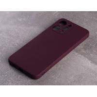 Силиконовый чехол SOFT Silicone Case для Xiaomi Redmi 12 (без лого) бордовый