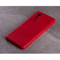 Силиконовый чехол SOFT Silicone Case для Xiaomi Poco F5 Pro (без лого) красный