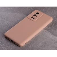 Силиконовый чехол SOFT Silicone Case для Xiaomi Poco F5 Pro (без лого) пудра