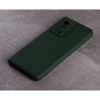 Силиконовый чехол SOFT Silicone Case для Xiaomi Poco F5 Pro (без лого) темно-зеленый