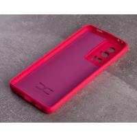 Силиконовый чехол SOFT Silicone Case для Xiaomi Poco F5 Pro (без лого) малиновый