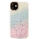 Акриловий чохол Confetti для iPhone 12 / 12 Pro рожевий/синій