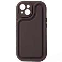Чехол AIR SAC для iPhone 15 коричневый