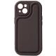Чехол AIR SAC для iPhone 15 коричневый
