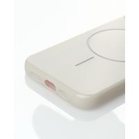 Чехол Glamour Case with MagSafe для iPhone 13/14 natural titanium