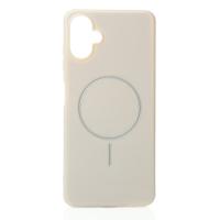 Чехол Glamour Case with MagSafe для Samsung A06 natural titanium