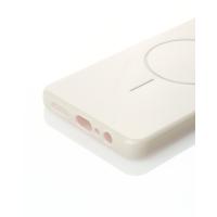 Чехол Glamour Case with MagSafe для Samsung A06 natural titanium