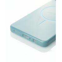 Чехол Glamour Case with MagSafe для Samsung A06 wave blue