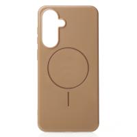 Чехол Glamour Case with MagSafe для Samsung A36 desert titanium