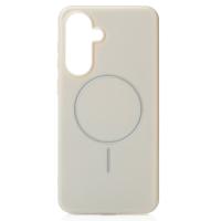 Чехол Glamour Case with MagSafe для Samsung A36 natural titanium
