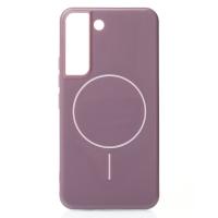 Чехол Glamour Case with MagSafe для Samsung S21 FE deep purple