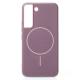 Чохол Glamour Case with MagSafe для Samsung S21 FE deep purple